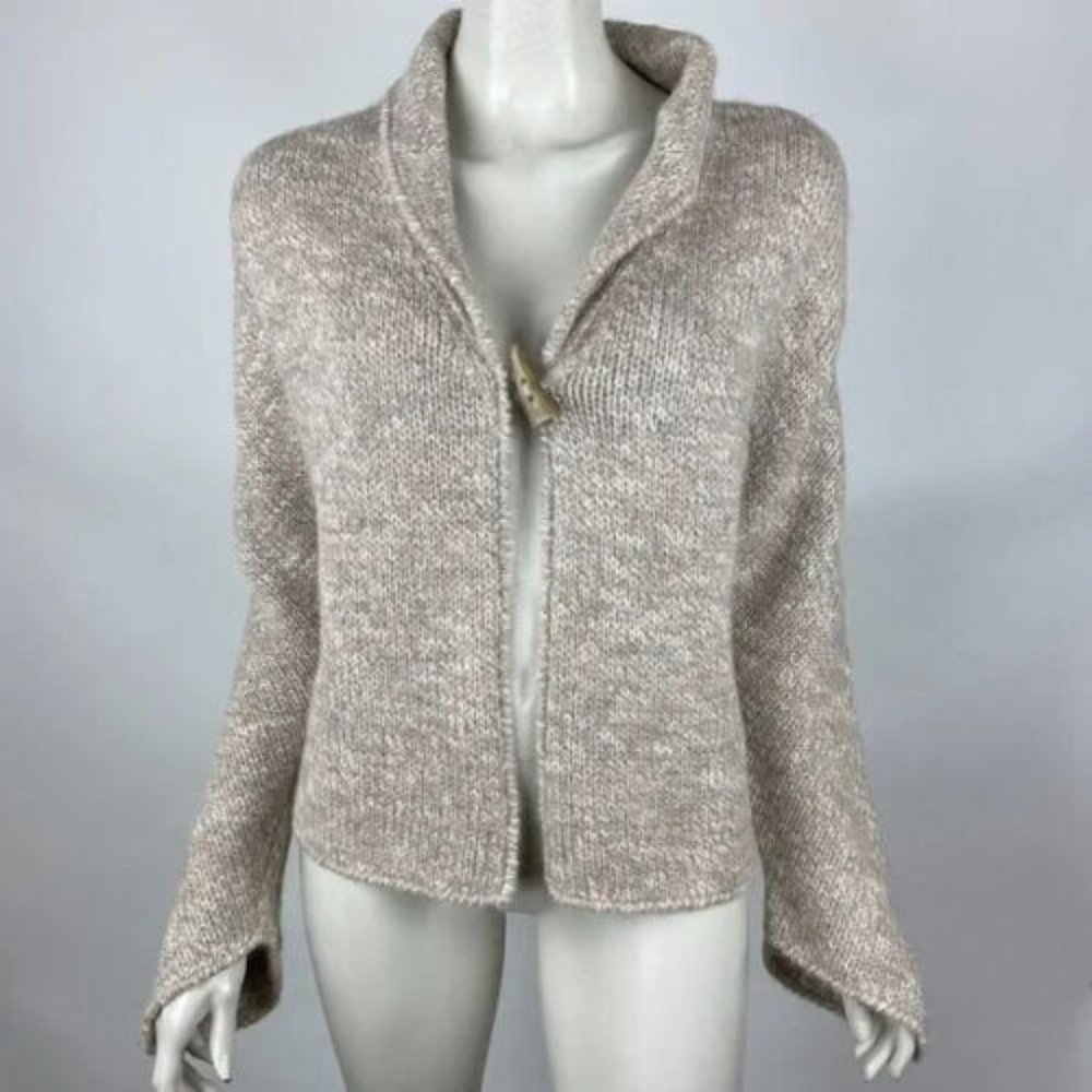 Mira Flores 100% Alpaca Cardigan Sweater XS